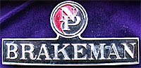 NP Brakeman Badge