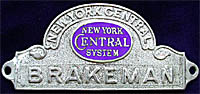 NYC Brakeman Badge