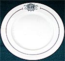 A plate in the "Curecanti" pattern of the Denver & Rio Grande Railway