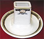China piece in the "McKinley" pattern from the Alaska Railroad 