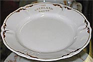 Plate in the the Union Pacific Railroad's "Overland "pattern